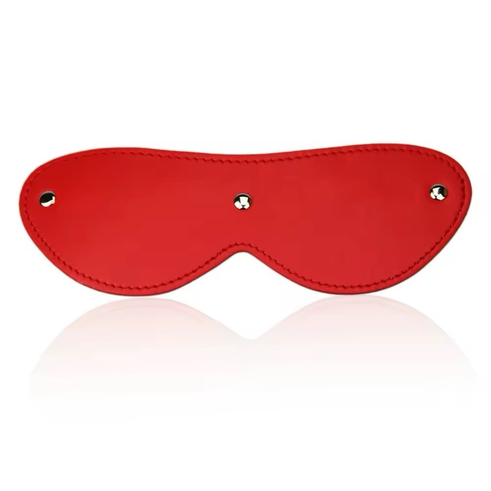 NWT Leather 3 Stud | Lingerie Eye Mask